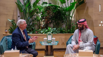 لقاء الرياض.. ولي العهد السعودي يبحث مع ليندسي غراهام أبرز ملفات المنطقة وترسيم التطورات الإقليمية